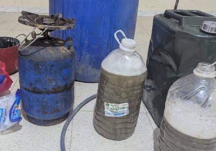 Liquor factory seized in Sabha Liquor factory seized in Sabha