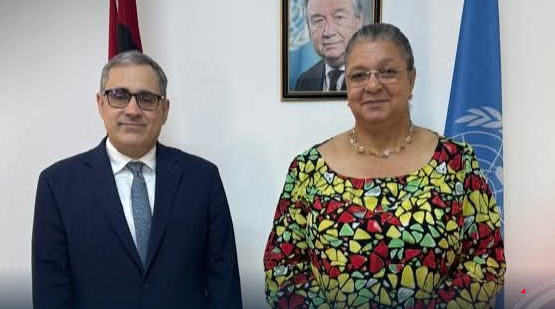 United Nations Mission discusses with the US Chargé d’Affaires the latest developments in the political process in Libya United Nations Mission discusses with the US Chargé d'Affaires the latest developments in the political process in Libya
