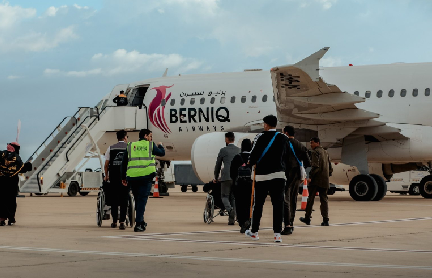 Sirte Gulf Airport sees first international flight after its rehabilitation Sirte Gulf Airport sees first international flight after its rehabilitation