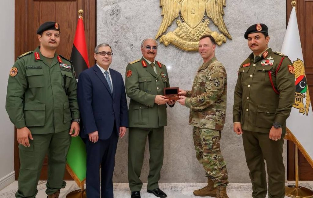 Haftar Receives AFRICOM Commander and US Delegation in Benghazi