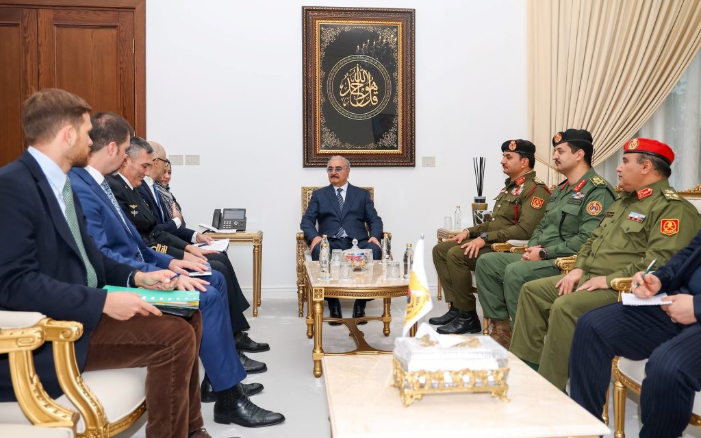 Marshal Haftar Discusses Migration and Regional Security with High-Level EU Delegation in Benghazi