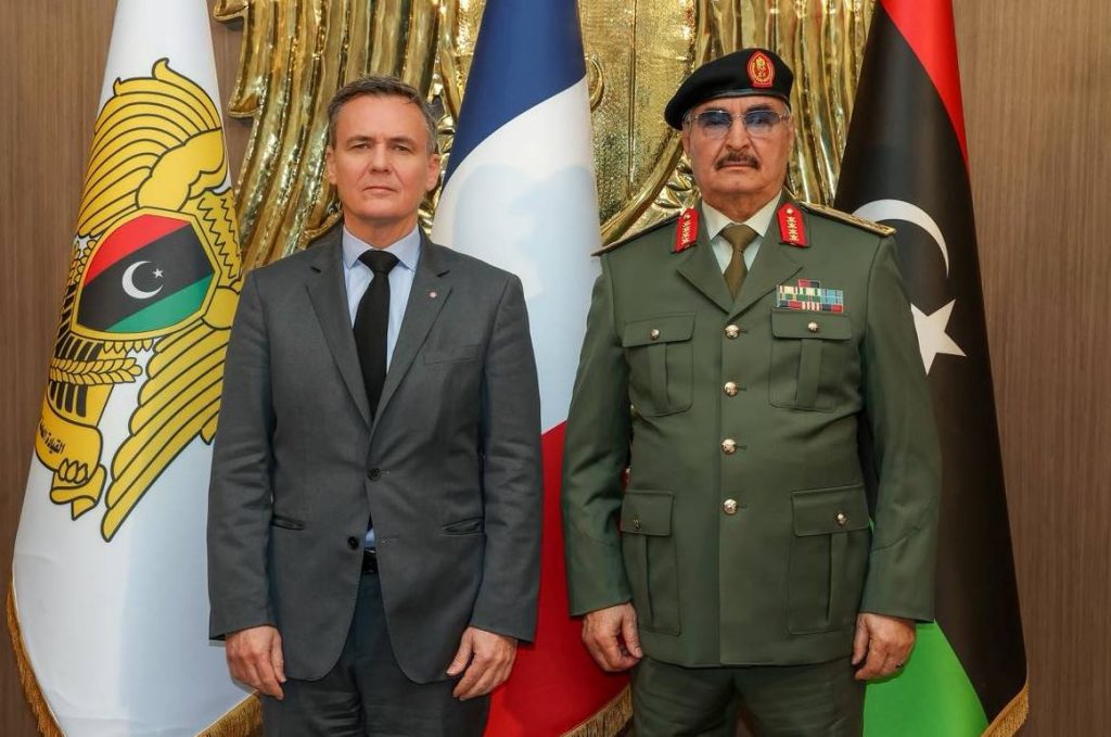General Haftar Receives French Ambassador in Benghazi