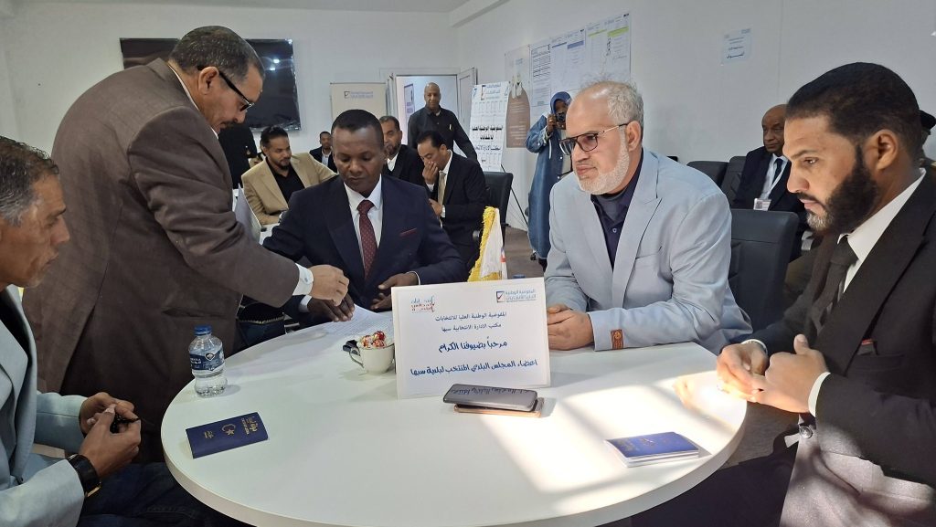 Election of Haffaf Al-Aswad as Mayor of Sabha Municipality Unanimously