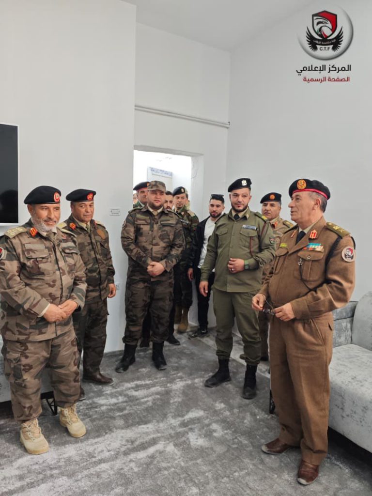 Commander of the Counter-Terrorism Force inaugurates the camp of the Fifth Company – Battalion 60 in the city of Zuwara