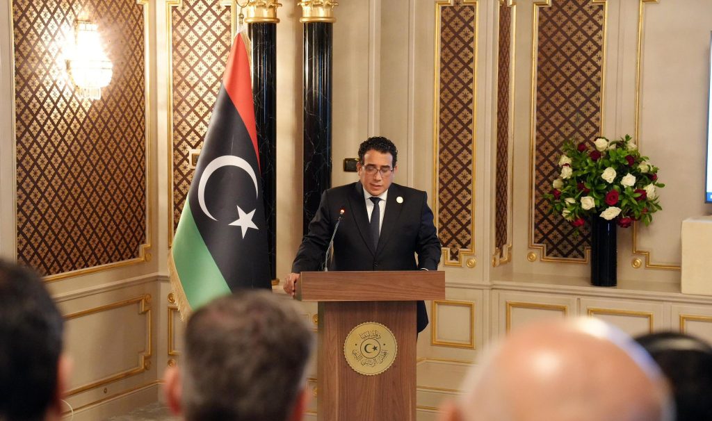 Al-Manfi: We are proceeding towards building a unified and stable state that respects the rule of law and fulfills all its commitments Al-Manfi: We are proceeding towards building a unified and stable state that respects the rule of law and fulfills all its commitments