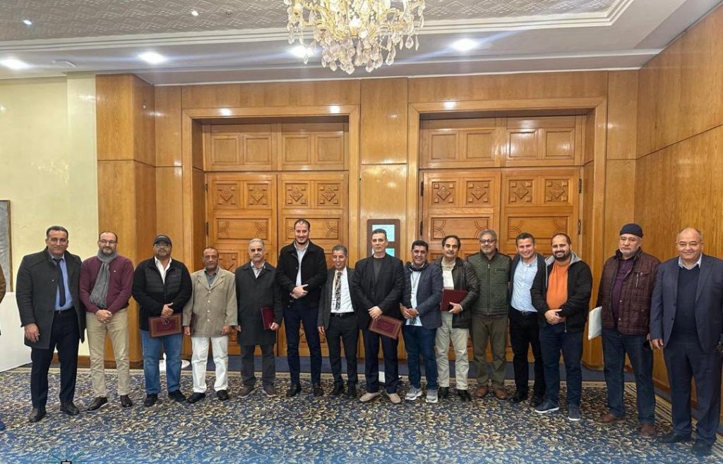 Port Facility Security Officers at the ports of Zuwarah, Tripoli, Al-Khums, and Derna conclude a training course in Tunisia