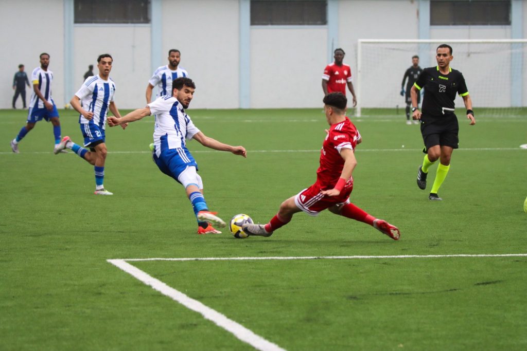 Exciting draw for Al-Mal'ab Al-Libi and win for Al-Watan and Al-Madina in the sixth round of the football league