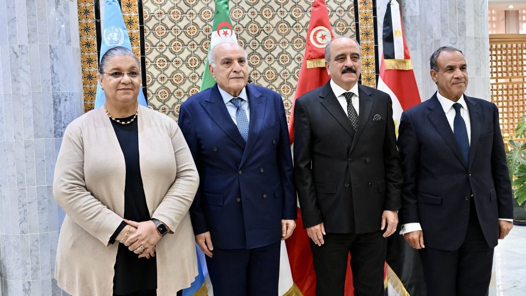 In a joint statement: Egypt, Tunisia, and Algeria reiterate their rejection of all forms of external interventions in Libya