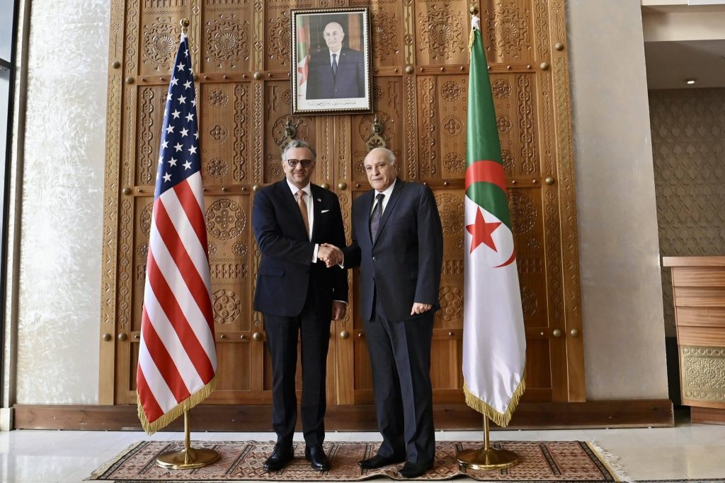 American-Algerian discussions on current issues in the Arab world, foremost among them the Libyan crisis