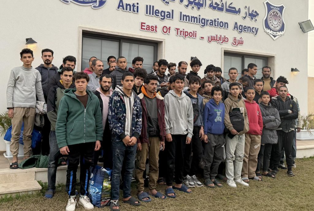 Deportation of 48 illegal Egyptian migrants via Mitiga Airport