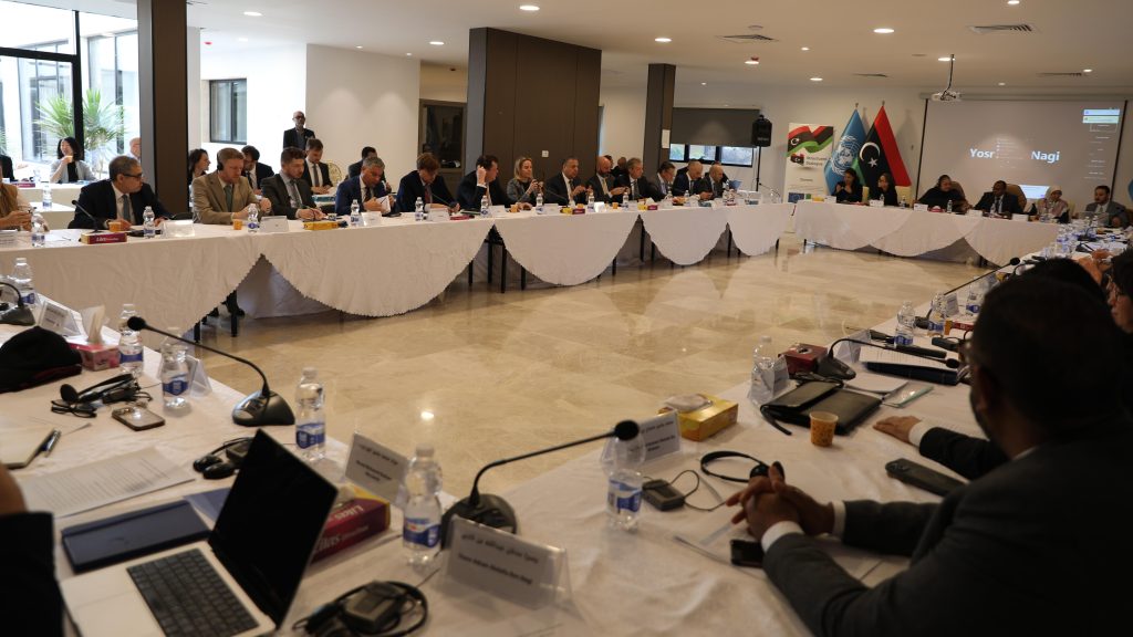 The Structured Dialogue: The Economic Path focuses on the support system, economic restructuring, and stimulating the private sector