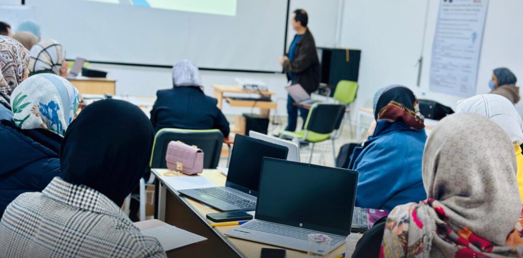 Conclusion of a training workshop for faculty members at the Faculty of Biomedical Sciences in Benghazi