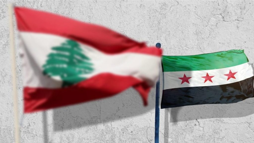 Closing Syria's border crossing with Lebanon to those departing