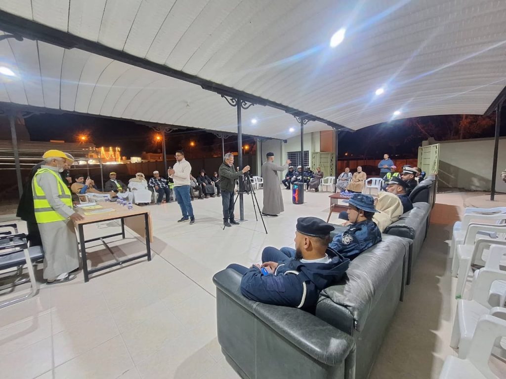 Honoring ceremony for the security agencies for their role in establishing security and stability in the Jufra regions