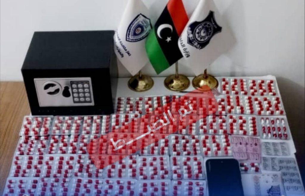 Arrest of a drug dealer in Tripoli in possession of psychoactive substances