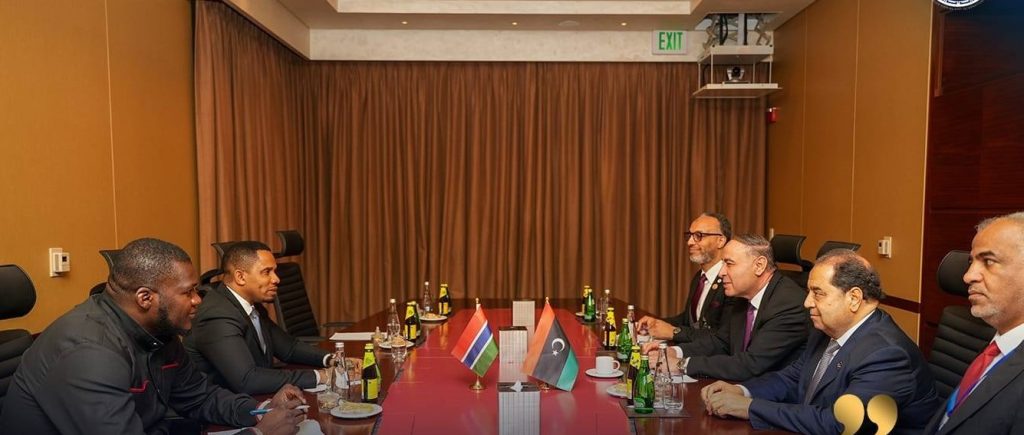 Libya and Gambia Discuss Cooperation in Digital Technology and Its Role in Development Projects