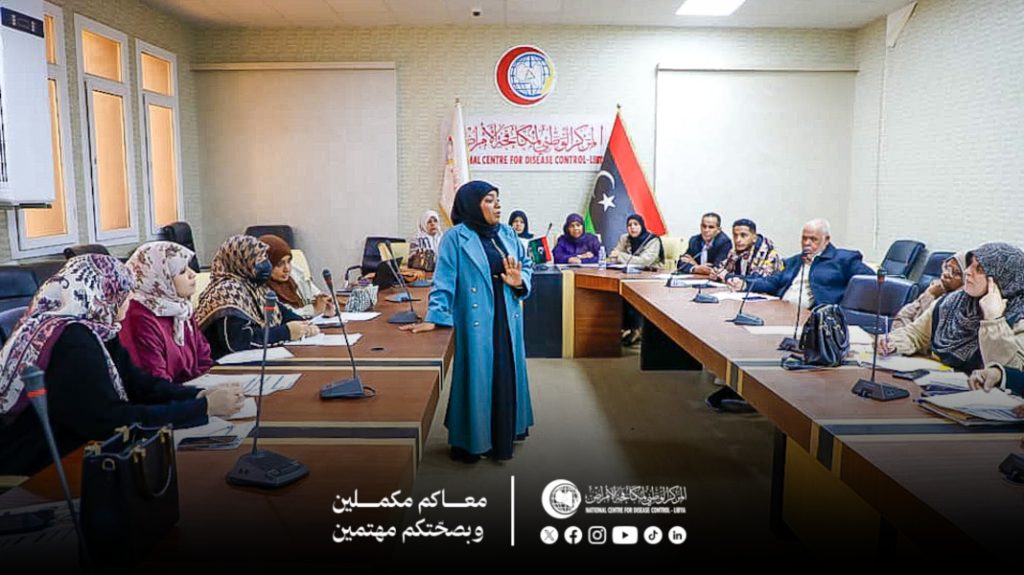 The National for Disease Control organizes a series of trainings for statistics and data collection staff and laboratory technicians