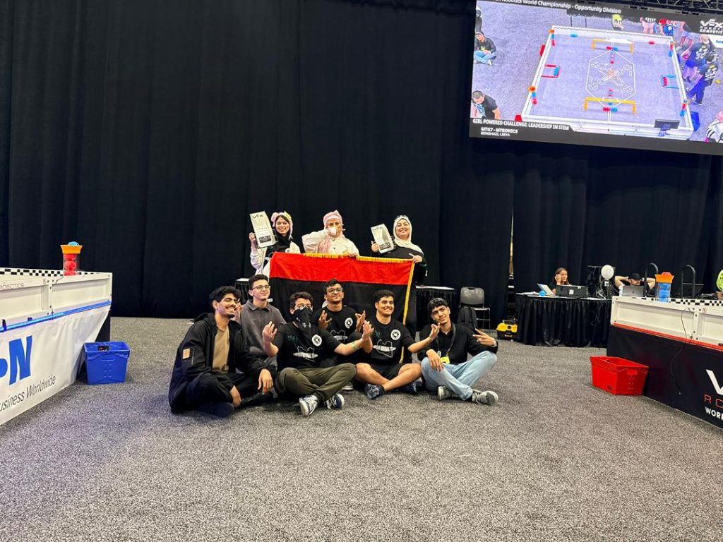 Libyan Robotics Team Wins Global Awards at VEX Championship in the United States