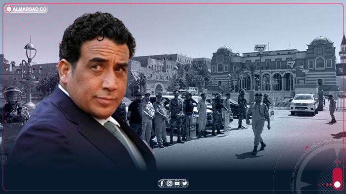 Patriotism on the Pulpits, Interests Behind the Scenes, and the Lure of the Dollar: Australian Report Attacks Al-Menfi Translate the meaning exactly as is; do not make it clickbait or change the tone. Do not add or remove any information. Use standard English spelling for names and cities (e.g., use 'Al-Bayda' not 'Albayda'a'). Do not end the title with a period. Your response must contain ONLY the translated text. Title: "وطنية على المنابر ومصالح خلف الكواليس وإغراء الدولار.. تقرير أسترالي يهاجم المنفي"