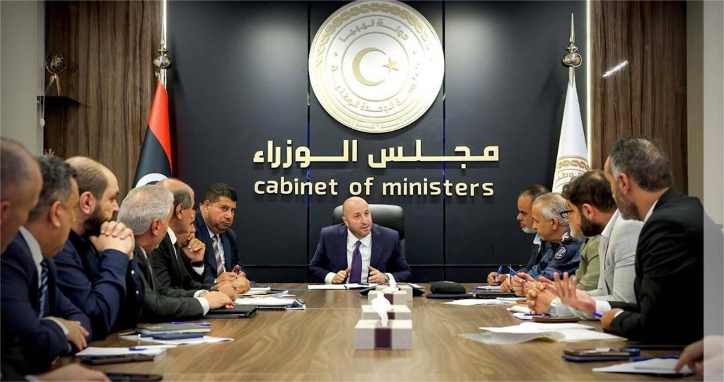 Bin Ghalboun and Suleiman discuss addressing fuel station congestion and ensuring supply stability in Tripoli