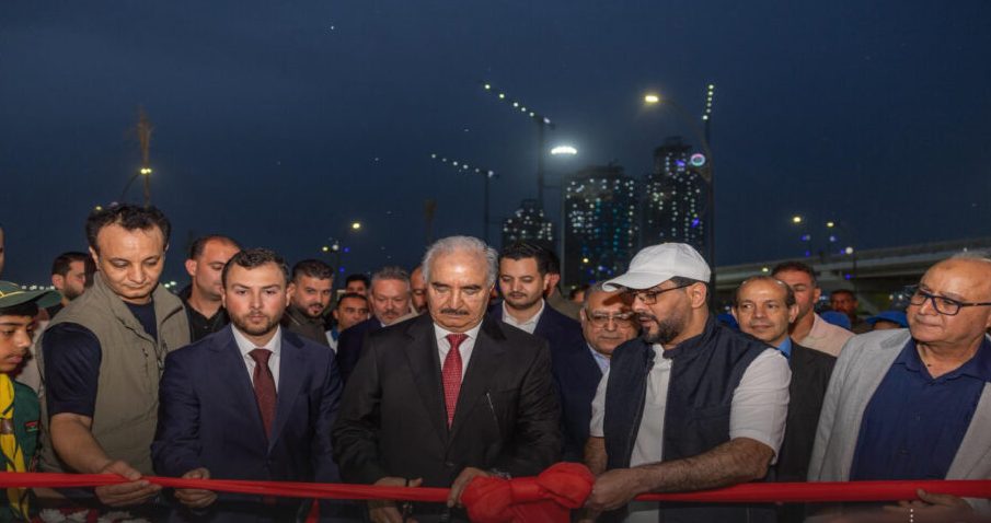 The General Commander Inaugurates the First Phase of the Juliana Project in Benghazi The General Commander Inaugurates the First Phase of the Juliana Project in Benghazi