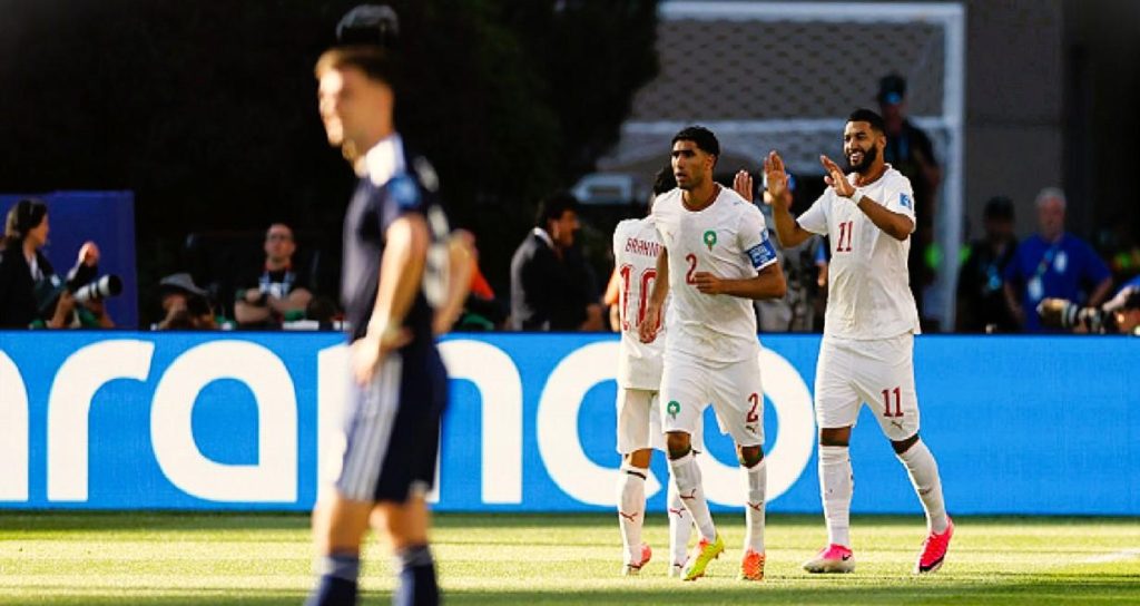 Morocco defeats Scotland with a goal from Sibari to temporarily top Group Three in 2026 World Cup qualifiers