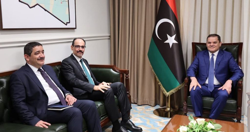 Dbeibah discusses with Turkish intelligence chief strengthening cooperation and joint coordination Dbeibah discusses with Turkish intelligence chief strengthening cooperation and joint coordination
