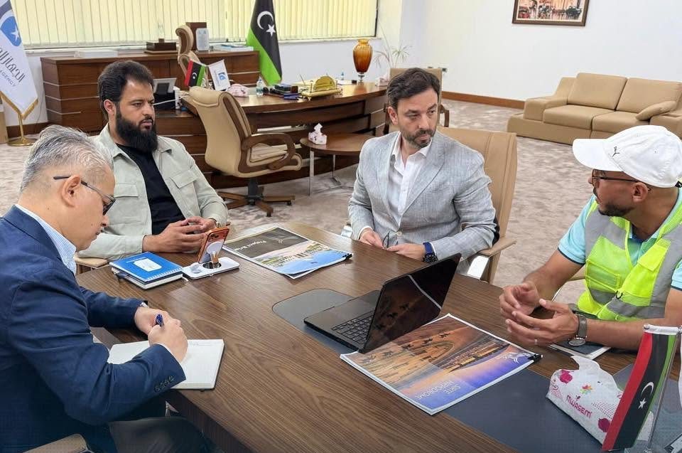 National Development Agency Hands Over Sites of Al-Zaafran Palace and Sirte Equestrian Track Projects to Italian Company ROCK NDA