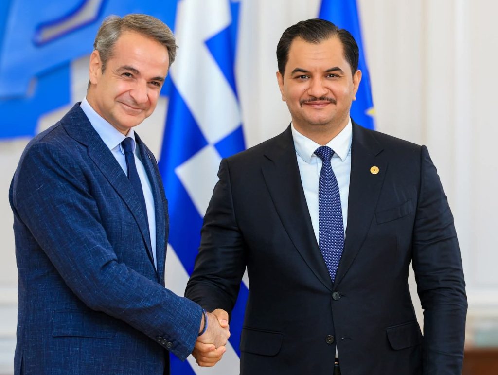 General Saddam Haftar meets Greek Prime Minister in Athens to discuss cooperation and illegal migration HK3b7dCXIAAtlVv