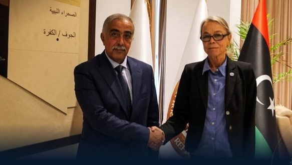 General Al-Nadhouri Tells Richardson Libya Rejects Any Attempts to Settle Migrants General Al-Nadhouri Tells Richardson Libya Rejects Any Attempts to Settle Migrants