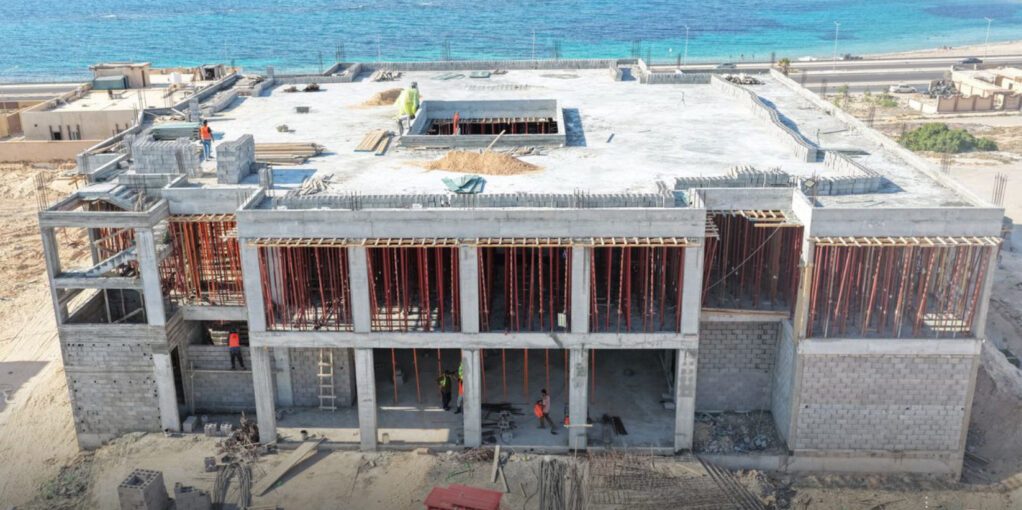 National Development Agency Follows Up on Construction of Municipal Council Headquarters in Sirte