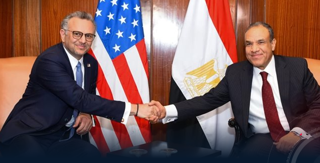 Abdel Aaty and Boulos discuss latest developments in Libya, political settlement, and elections Abdel Aaty and Boulos discuss latest developments in Libya, political settlement, and elections