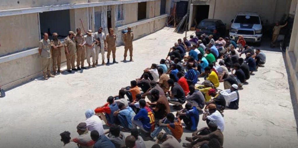 Al-Bayda Migration Control Detains Undocumented Migrants and Continues to Implement Security Plan Al-Bayda Migration Control Detains Undocumented Migrants and Continues to Implement Security Plan