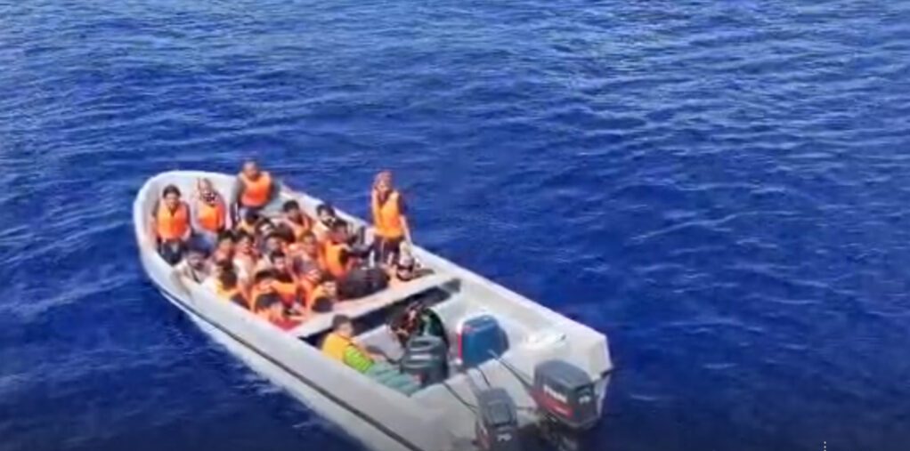 Rescue of 52 Illegal Migrants After Two Boats Intercepted North of Sirte Rescue of 52 Illegal Migrants After Two Boats Intercepted North of Sirte