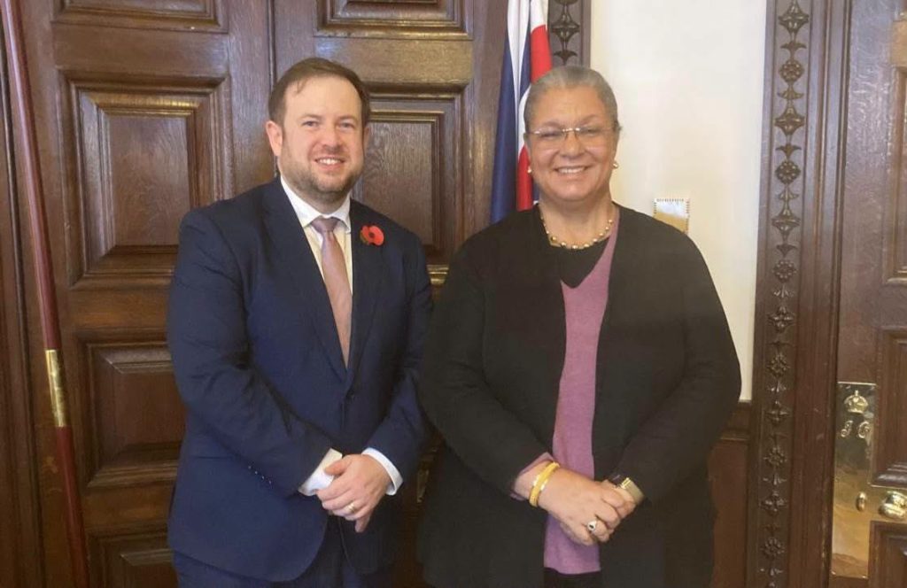 Tetteh Discusses Political Developments in Libya with British Minister Stephen Doughty Tetteh Discusses Political Developments in Libya with British Minister Stephen Doughty